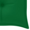 Gartenbank-Auflage Grün 150x50x7 cm Stoff
