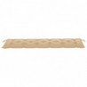 Gartenbank-Auflage Beige 180x50x7 cm Stoff