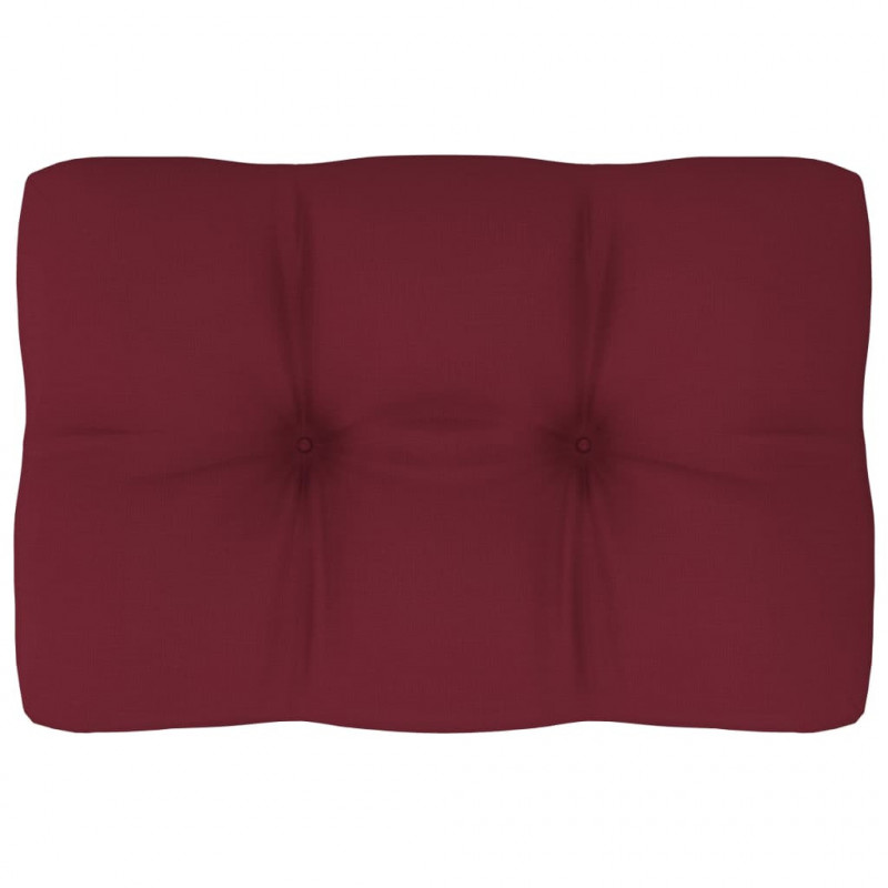 Palettensofa-Kissen Weinrot 60x40x10 cm