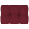 Palettensofa-Kissen Weinrot 60x40x10 cm