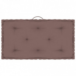 Paletten-Bodenkissen Taupe...