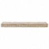 Palettenkissen Baumwolle 120×40×7 cm Beige