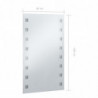 Badezimmer-Wandspiegel mit LED 60 x 100 cm