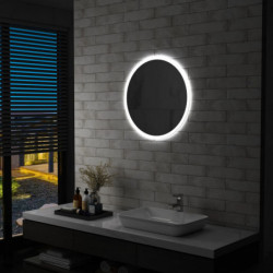 Badezimmerspiegel mit LED 60 cm