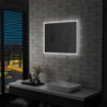 Badezimmer-Wandspiegel mit LED 80 x 60 cm