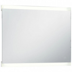 Badezimmer-Wandspiegel mit LED und Touch-Sensor 80 x 60 cm