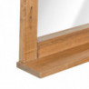Badezimmer-Spiegel Recyceltes Massivholz Kiefer 70×12×79 cm