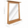 Badezimmer-Spiegel Recyceltes Massivholz Kiefer 70×12×79 cm