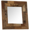 Spiegel Altholz 50×50 cm