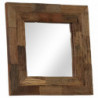 Spiegel Altholz 50×50 cm