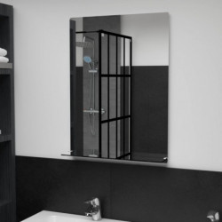 Wandspiegel mit Regal 50×70...