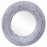 Spiegel Weiß 50 cm Regenerierter Gummireifen