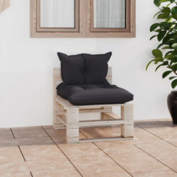 Garten-Paletten-Mittelsofa...