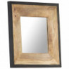 Spiegel 50x50 cm Mango Massivholz