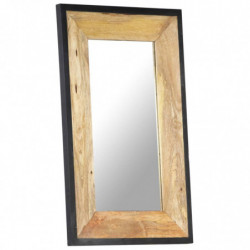 Spiegel 80x50 cm Mango Massivholz