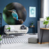 WallArt Fototapete The Kingfisher Rund 190 cm