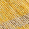 Teppich Handgefertigt Jute Gelb 80x160 cm