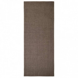 Teppich Natur Sisal 80x200 cm Braun