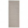 Teppich Natur Sisal 80x200 cm Sandfarbe