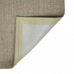 Teppich Natur Sisal 80x200 cm Taupe