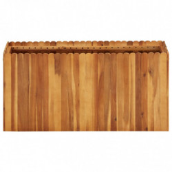 Garten-Hochbeet Sven 100 x 30 x 50 cm Massivholz