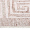 Teppich Waschbar 120x180 cm Beige Rutschfest