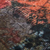 Teppich Waschbar Patchwork 80x300 cm Mehrfarbig Rutschfest
