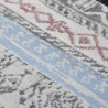 Teppich Rosa und Aquamarin 120x180 cm Baumwolle