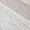 Teppich Beige 120x180 cm Baumwolle
