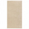 Teppich Kurzflor 80x150 cm Beige