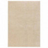 Teppich Kurzflor 240x340 cm Beige