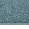 Teppich Kurzflor 80x150 cm Blau