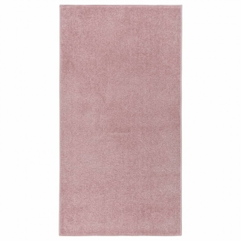 Teppich Kurzflor 80x150 cm Rosa