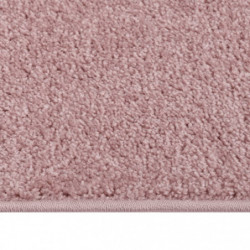 Teppich Kurzflor 80x150 cm Rosa