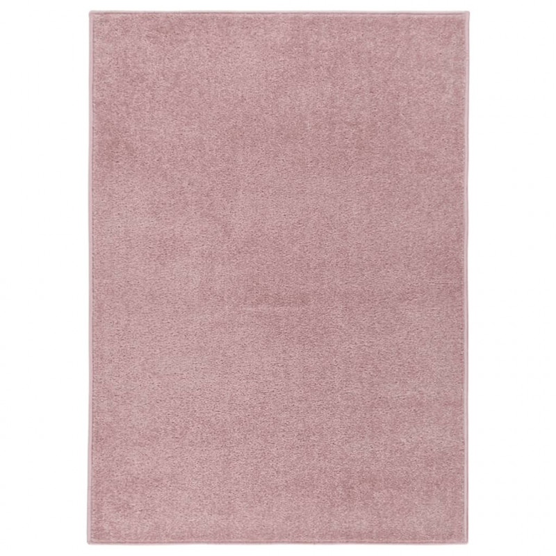 Teppich Kurzflor 120x170 cm Rosa