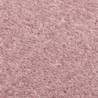 Teppich Kurzflor 140x200 cm Rosa