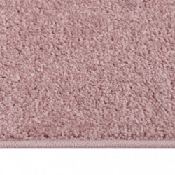 Teppich Kurzflor 160x230 cm Rosa