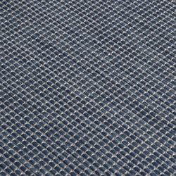 Outdoor-Teppich Flachgewebe 80x150 cm Blau