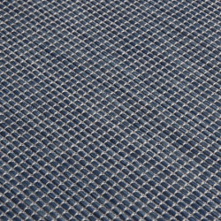 Outdoor-Teppich Flachgewebe 100x200 cm Blau
