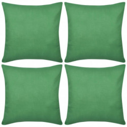 130922 4 Green Cushion...