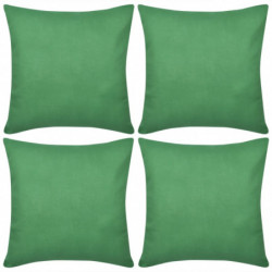 130923 4 Green Cushion...