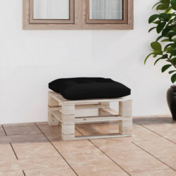 Garten-Paletten-Hocker mit...
