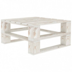 8-tlg. Garten-Lounge-Set Paletten mit Anthrazit-Kissen Holz