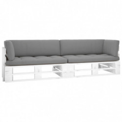 2-Sitzer-Palettensofa mit...