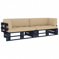 2-Sitzer-Palettensofa mit...