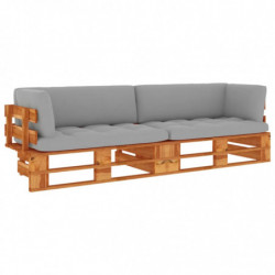 2-Sitzer-Palettensofa mit...