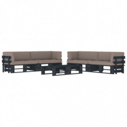 6-tlg. Paletten-Lounge-Set...
