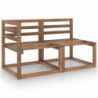 12-tlg. Garten-Lounge-Set mit Kissen Blau