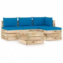 5-tlg. Garten-Lounge-Set...