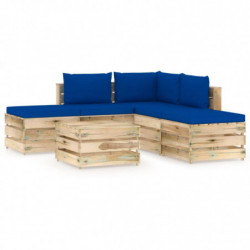 6-tlg. Garten-Lounge-Set...